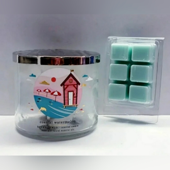 COASTAL WATERMELON -Bath & Body Works Candle Wax Melts- $8 per pack - Picture 7 of 8